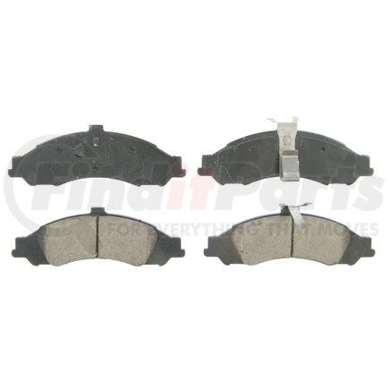 Wagner ZD1043 QuickStop Ceramic Disc Brake Pad Set