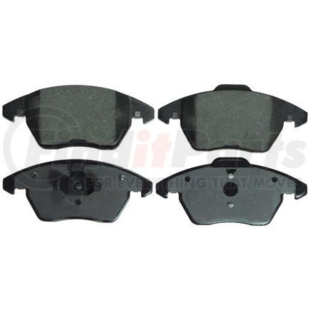 Wagner ZD1107B QuickStop Ceramic Disc Brake Pad Set