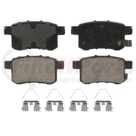 FEDERAL MOGUL-WAGNER ZD1451 - quickstop ceramic disc brake pad set