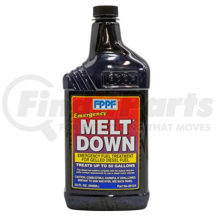 FPPF Chemical Co. Inc. 00124 Meltdown De-Gel Fuel Additive