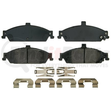 Wagner ZD727 QuickStop Ceramic Disc Brake Pad Set