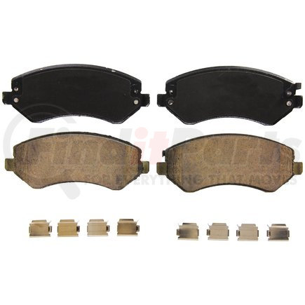 Wagner ZD856 QuickStop Ceramic Disc Brake Pad Set