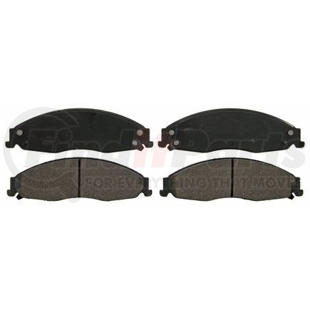 Wagner ZD921 QuickStop Ceramic Disc Brake Pad Set