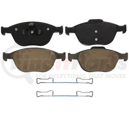 Wagner ZD970 QuickStop Ceramic Disc Brake Pad Set