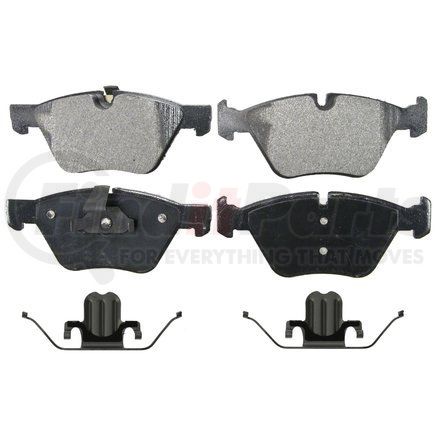 Wagner ZX1061A QuickStop Semi-Metallic Disc Brake Pad Set