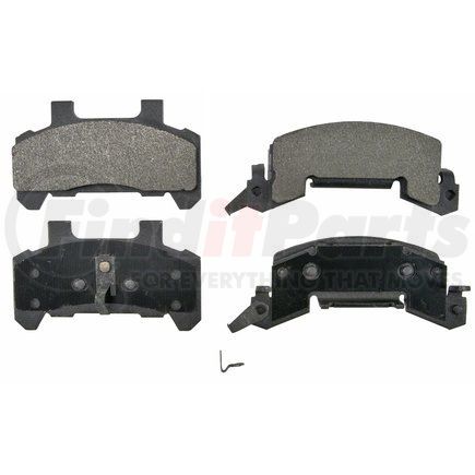 Wagner ZX289 QuickStop Semi-Metallic Disc Brake Pad Set