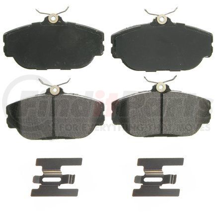 Wagner ZX601 QuickStop Semi-Metallic Disc Brake Pad Set