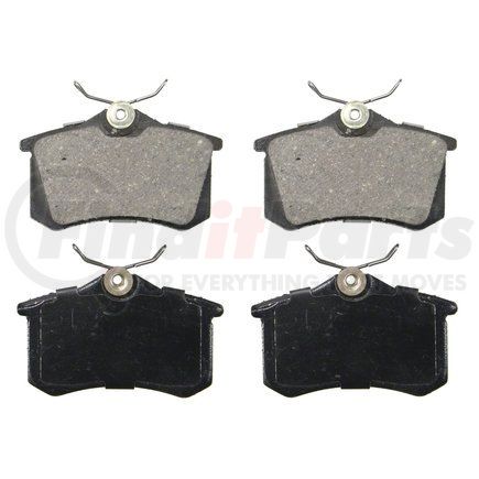 Wagner ZD340A QuickStop Ceramic Disc Brake Pad Set