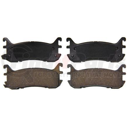 Wagner ZD636 QuickStop Ceramic Disc Brake Pad Set