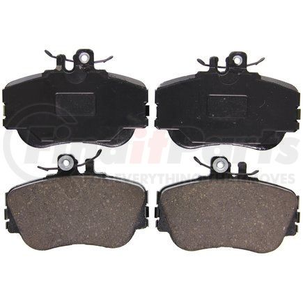 Wagner ZD645 QuickStop Ceramic Disc Brake Pad Set