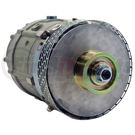 D&W 120-275-0001 Remanufactured Alternator - PX-8 Model, 24 Volts, 330 AMP, Saddle Mount, with Pulley