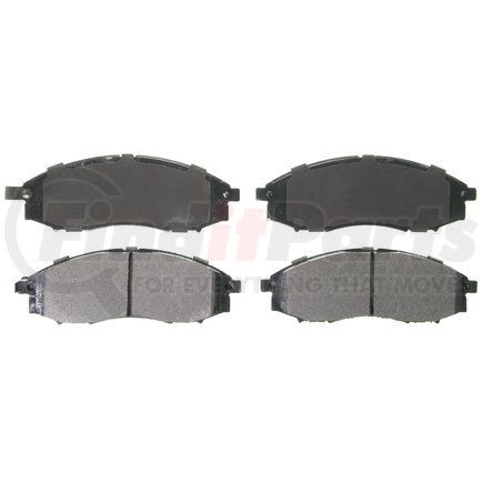 Wagner ZX830 QuickStop Semi-Metallic Disc Brake Pad Set