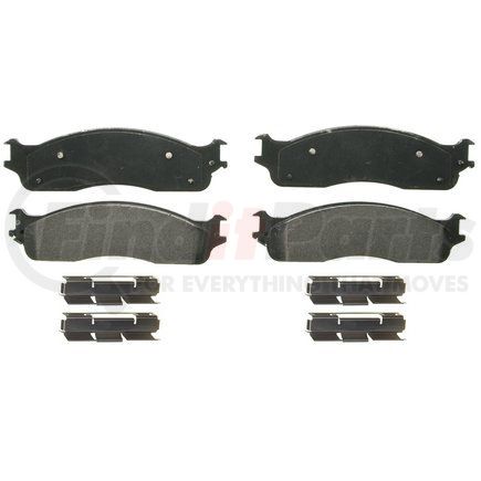 Wagner ZX965 QuickStop Semi-Metallic Disc Brake Pad Set