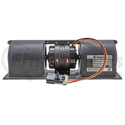 D&W 123-276-0037 HVAC Blower Motor - 12 Volts, External Fan, 2 Speed, with Dual Fan Assembly