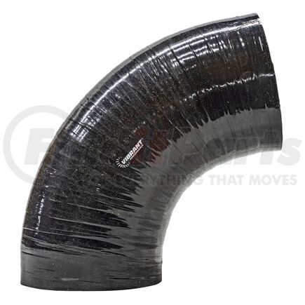 Vibrant Performance 2748 4 Ply 90 Degree Elbow; 4.5 in. I.D. x 3 in. Leg Length; Black;