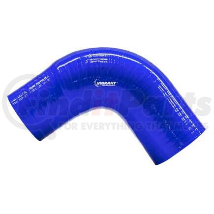 Vibrant Performance 2783B 4 Ply 90 Degree Reducer Elbow; 2.75 in. ID x 3 in. ID x 3.5 in. Leg Length; Blue;