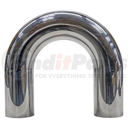 Vibrant Performance 2867 6061 Aluminum U-Bend; 2.5 in. O.D.; Polished;