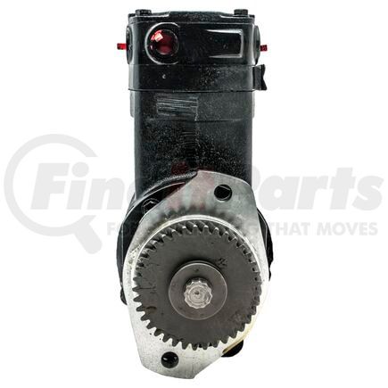 Bendix 3558052X Holset Air Brake QE296C Compressor - Remanufactured, 2-Hole Flange Mount, Water Cooling, 92.1 mm Bore Diameter