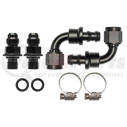 D&W 212-130-0003 DEF Doser Injector Kit, Retrofit Fittings for Coolant Line Connectors with Worm Clamp