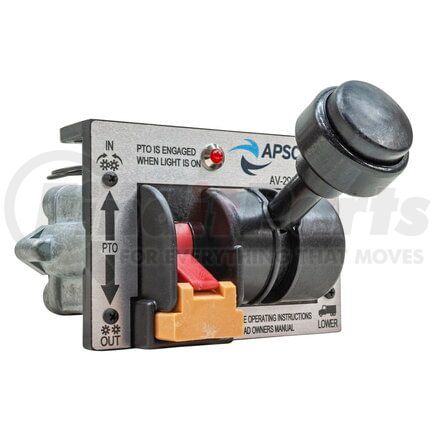 APSCO AVC-295-T-8 Power Take Off (PTO)/Hoist Control Valve - with PTO Valve, 8" Console, with Tubing