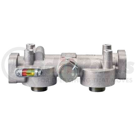 Donaldson P167297 Hydraulic Filter Head - 12.02 in., SAE-24 Inlet/Outlet Size, with Bypass Valve