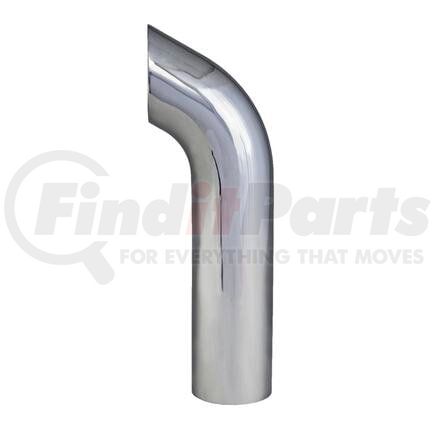 Donaldson P206384 Exhaust Tail Pipe - 18.00 in., Chrome, ID Connection