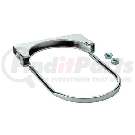 Donaldson P206611 Exhaust Clamp - Chrome, U-Bolt Style