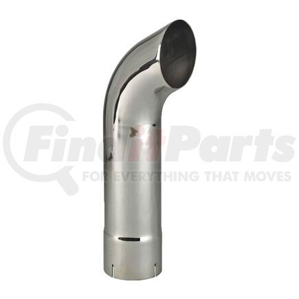 Donaldson P207308 Exhaust Tail Pipe - 18.00 in., Chrome, ID Connection