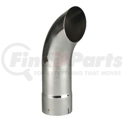 Donaldson P207309 Exhaust Tail Pipe - 18.00 in., Chrome, ID Connection