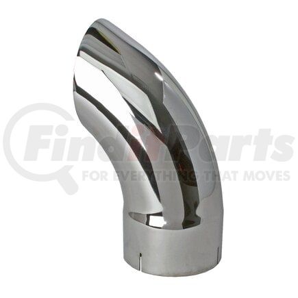 Donaldson P224618 Exhaust Tail Pipe - 12.99 in., Chrome, ID Connection
