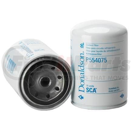 Donaldson P554075 Engine Coolant Filter - 5.35 in., 11/16-16 UN thread size, Spin-On Style Cellulose Media Type, Cummins 3318318