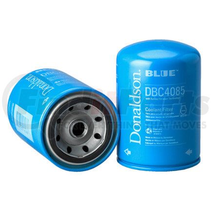 Donaldson DBC4085 Blue Engine Coolant Filter - 5.31 in., 11/16-16 UN thread size, Spin-On Style, Synthetic Media Type