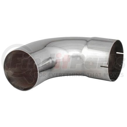 Donaldson J190004 Exhaust Elbow - 90 deg. angle, OD-ID Connection, Chrome, 1.65 mm. wall thickness