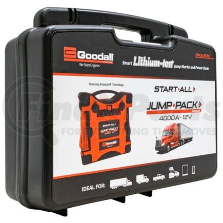 Vanair JP-12-10000 Goodall Vanair Hand Carry Jump Starter - 10000A, 12V Booster