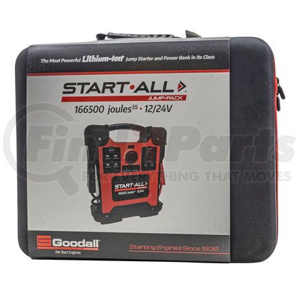 Vanair JP-12-24 Start-All Jump-Pack, 12/24V, Lithium-Ion, 10,000 A Peak