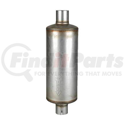 Donaldson M065071 Exhaust Muffler - 22.00 in. Overall length, Round