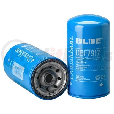 Donaldson DBF7917 Blue Fuel Filter - 6.85 in., Secondary Type, Spin-On Style, Synteq XP Media Type
