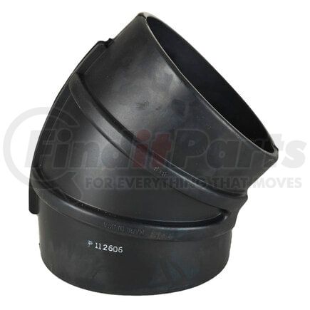 Donaldson P112606 Engine Air Intake Elbow Hose - 45 deg. angle, Rubber