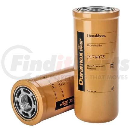 Donaldson P179075 Hydraulic Filter - 11.63 in., Spin-On Style, Cellulose, Water Absorbent Media Type