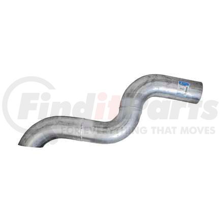 Donaldson P224582 Exhaust Stack Pipe - 37.99 in. Overall length, Curved Style, OD Connection
