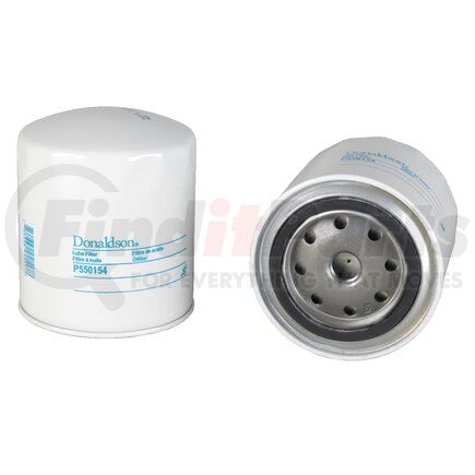 Donaldson P550154 Engine Oil Filter - 4.29 in., Bypass Type, Spin-On Style, Cellulose Media Type
