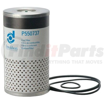 Donaldson P550737 Fuel Water Separator Filter - 6.76 in., 7.03 in. Overall length, Water Separator Type, Cartridge Style, Cellulose, Silicone Media Type