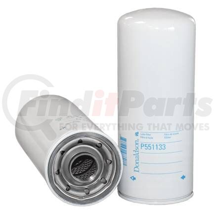 Donaldson P551133 Engine Oil Filter - 10.31 in., Full-Flow Type, Spin-On Style, Cellulose Media Type