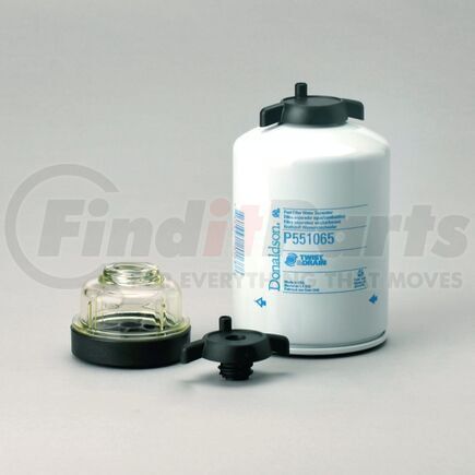 Donaldson P559854 Fuel Filter Kit - Water Separator Type, Spin-On with Bowl Thread