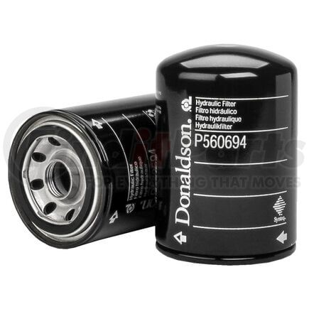 Donaldson P560694 Hydraulic Filter - 5.35 in., Spin-On Style, Synthetic Media Type