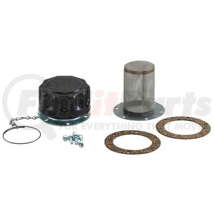 Donaldson P562611 Hydraulic Filler Breather Assembly - 5.98 in. length, 3.15 in. OD, 6 bolt holes
