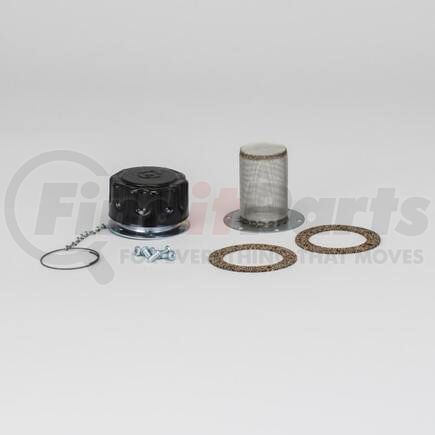 Donaldson P562618 Hydraulic Filler Breather Assembly - 5.98 in. length, 3.15 in. OD, 6 bolt holes
