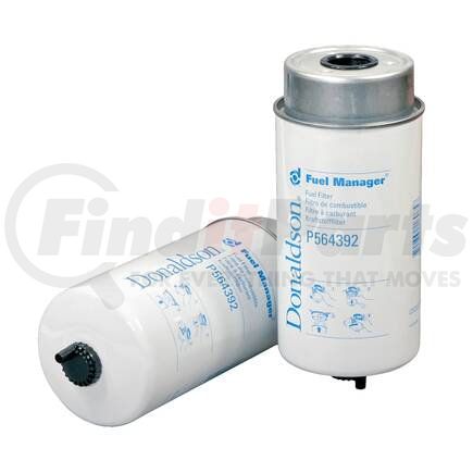 Donaldson P564392 Fuel Water Separator Filter - 8.93 in., Water Separator Type, Cartridge Style