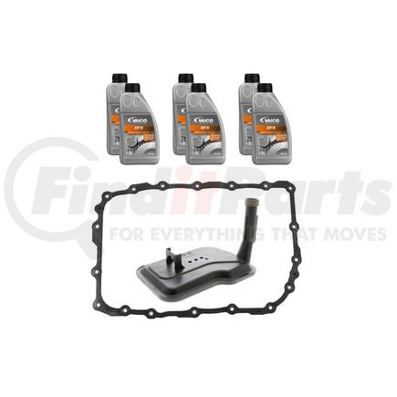 Vaico V51-0650 Filter W/ Oil Pan Gasket, Transmission Oil (DEXRON VI 6 ltr), Instl Hardware