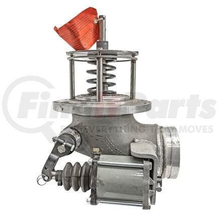 Betts Hd EV46455ALTS Emergency Valve - 4" Flanged Tapered Seat Aluminum External Air 90 Degree Elbow